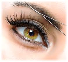 wenkbrauwen epileren met touw
