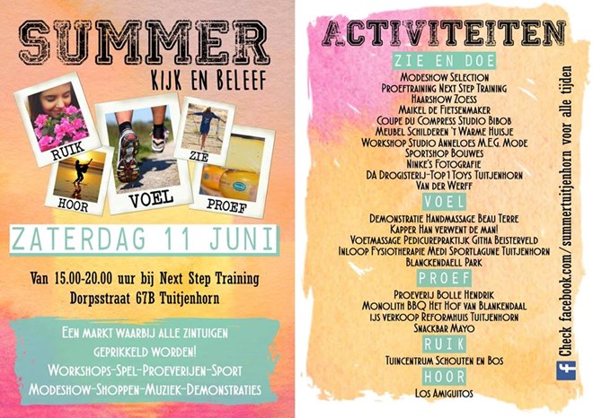 summer event tuitjenhorn
