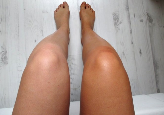 spraytan benen